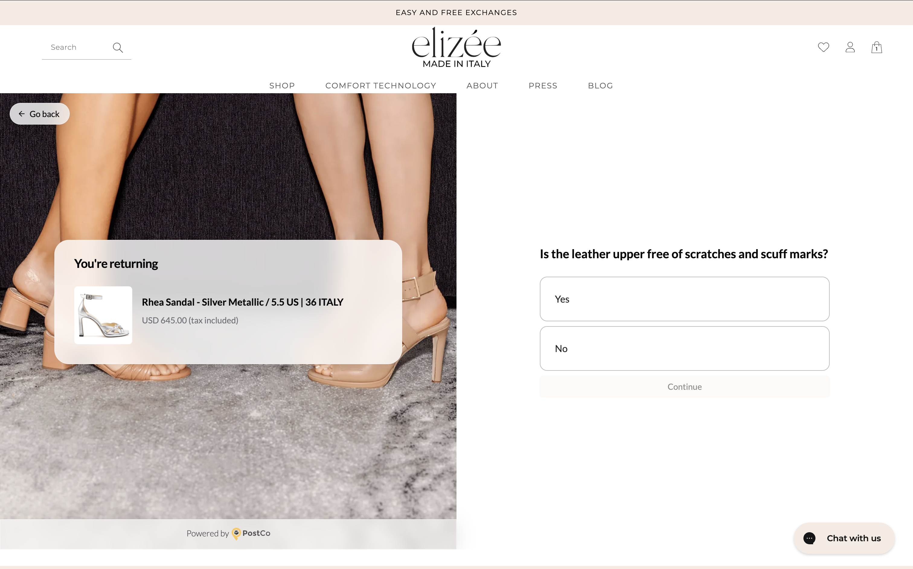 Elizee self-service automation step