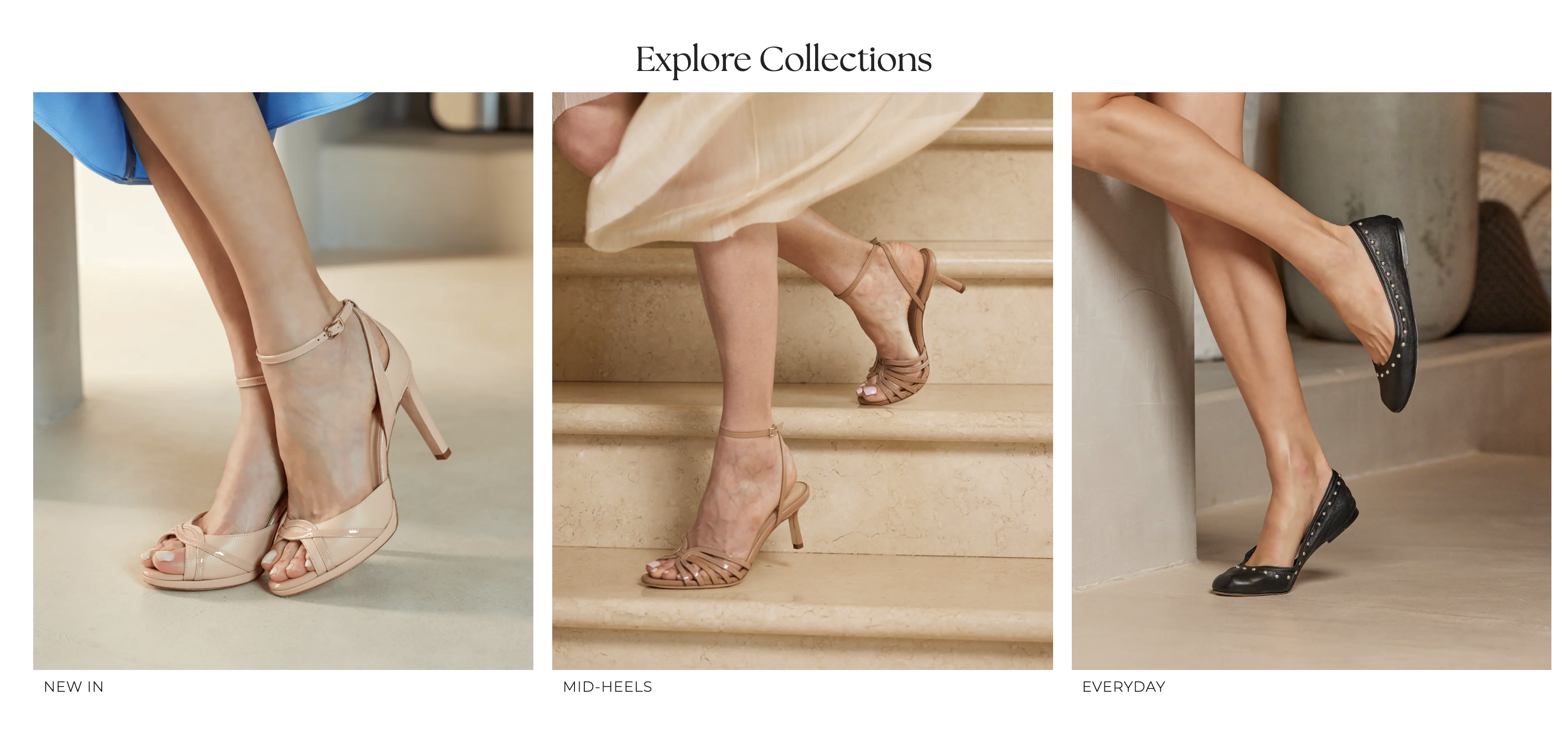 Elizee homepage guided product discovery design