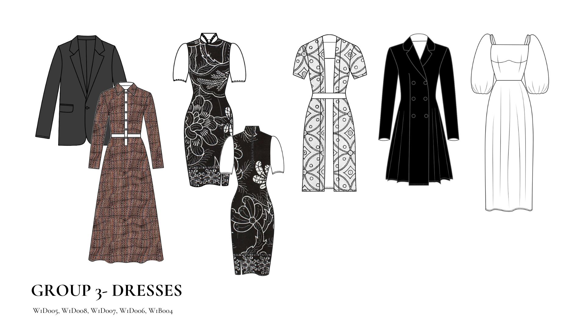 EVALEA Group Three Dresses